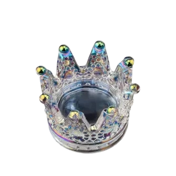 Brush stand crown crystal AB GN