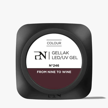 Gel Lacquer 246 From Nine To Wine 10 ml