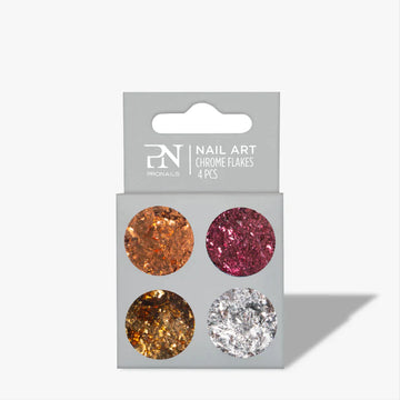 Chrome Flakes Kit 4 kpl
