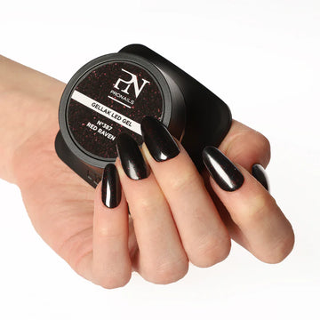 Gel polish 387 Red Raven 10 ml