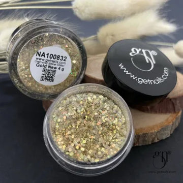Diamond Shine Glitter Gold New 4g