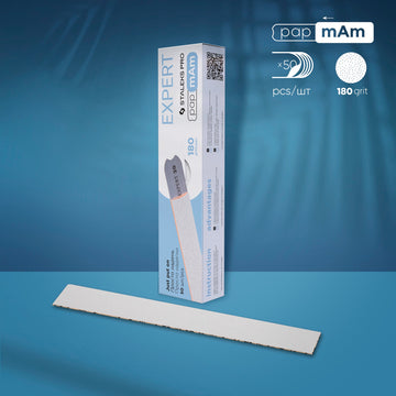 Disposable white files EXPERT 22 180 grit (50 pcs)
