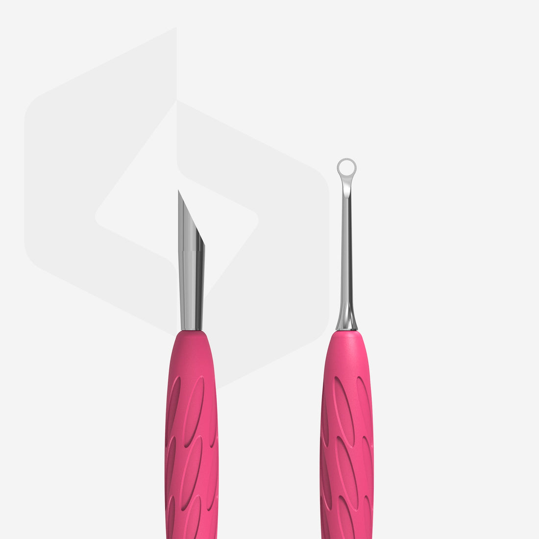 Manicure pusher Gummy with silicone handle