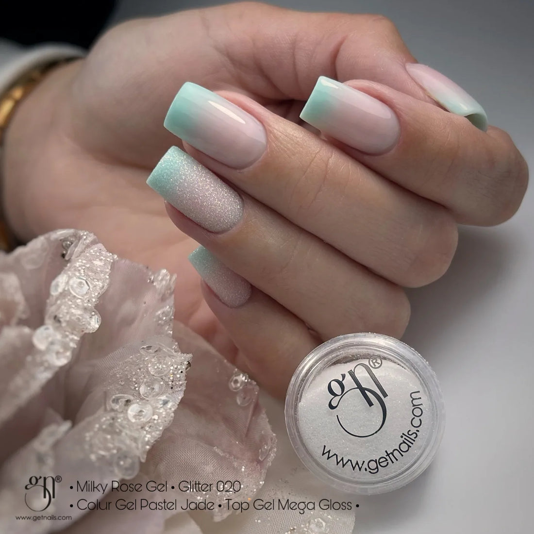 Colour Gel Pastel Jade 5g GN