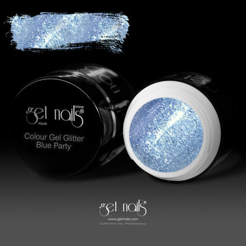 Colour Gel Glitter Blue Party 5g GN