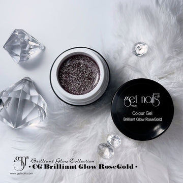 Colour Gel Brilliant Glow RoseGold 5g GN