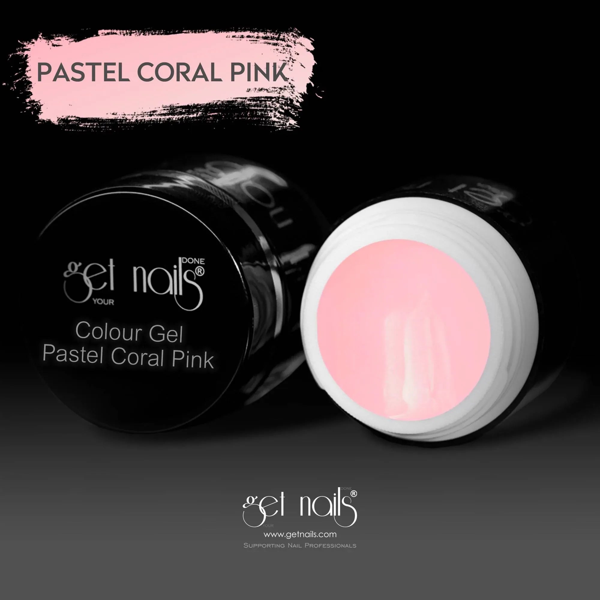 Color Gel Pastel Coral Pink 5g GN