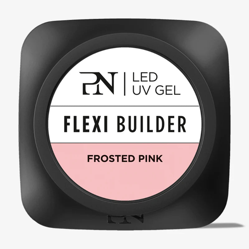 Flexi Builder Frosted Pink LED/UV Gel 15 ml