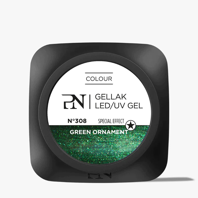 Gellak 308 Green Ornament 10 ml