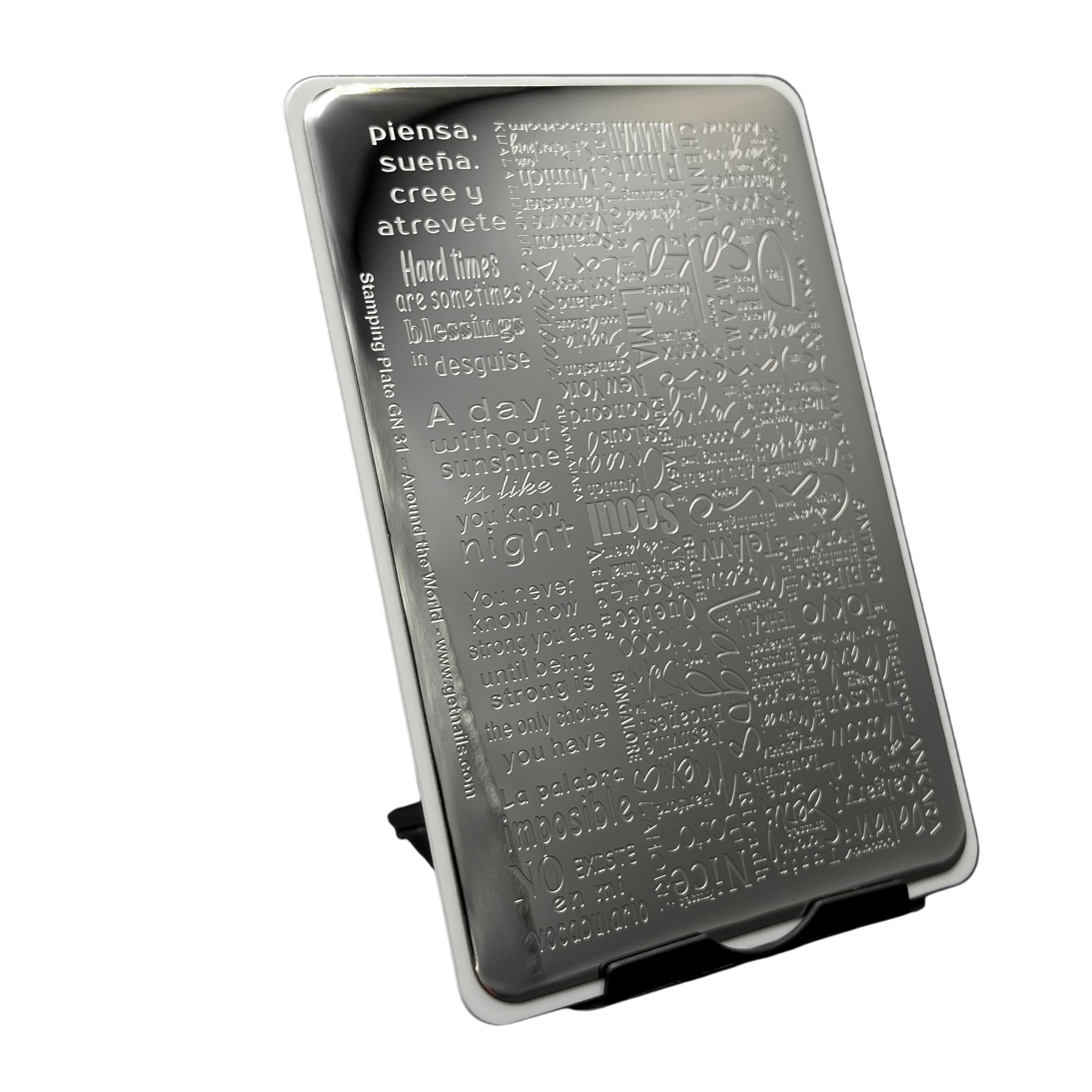 Stamping Plate GN 31 - Around the World
