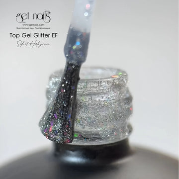 Top Gel Glitter EF Silver Hologram 15g GN