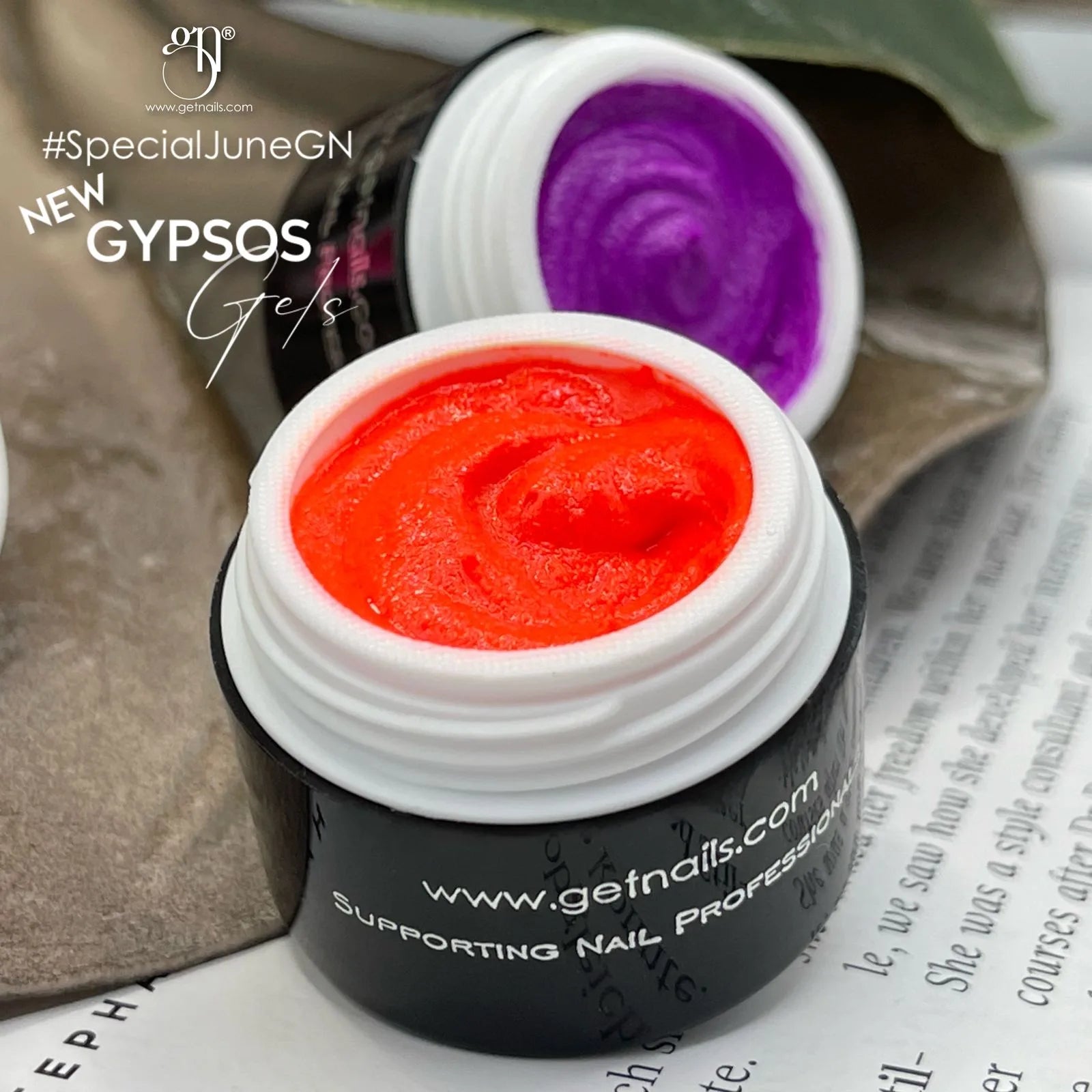 Gypsos Gel Neon Orange 5g